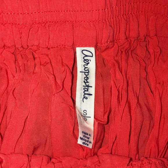 Aeropostale salmon pink flowy skirt - Picture 2 of 4